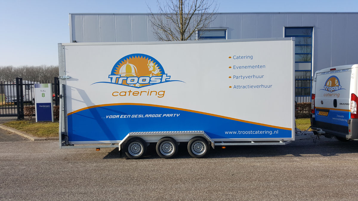 Autoreclame Troost Catering