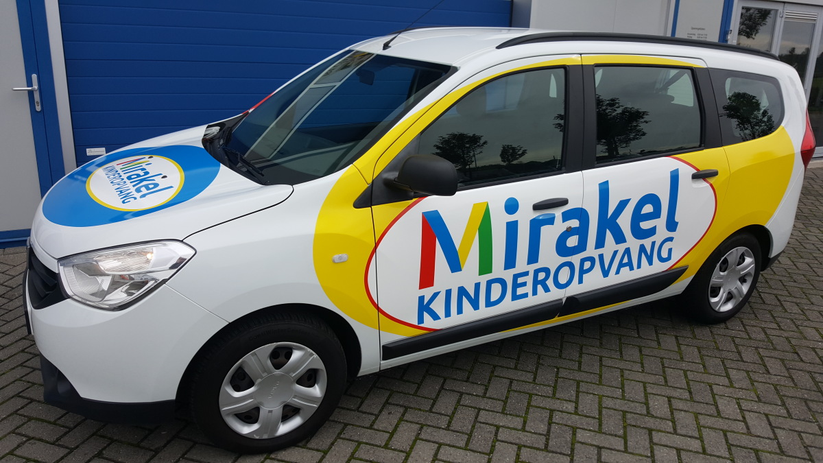 Autoreclame Mirakel Kinderopvang