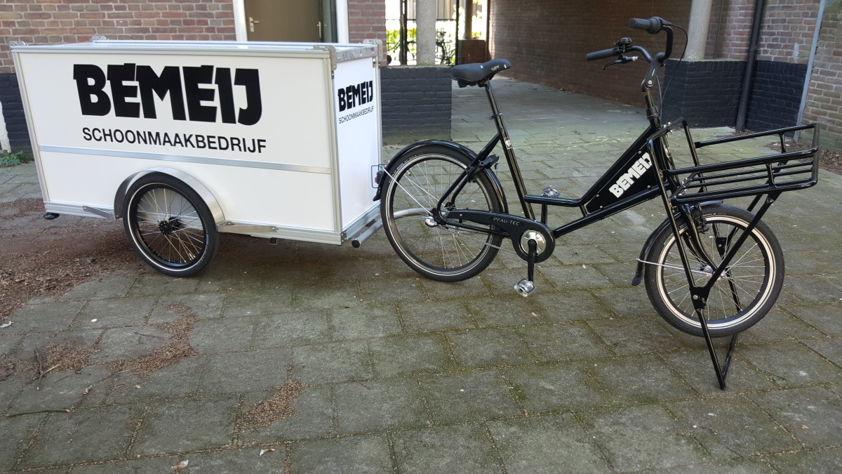 Autoreclame Bemeij Fietsaanhanger