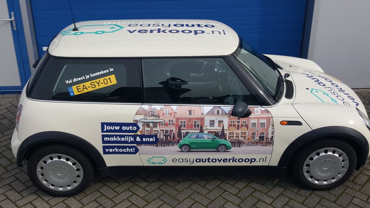 Autoreclame Easyautoverkoop.nl