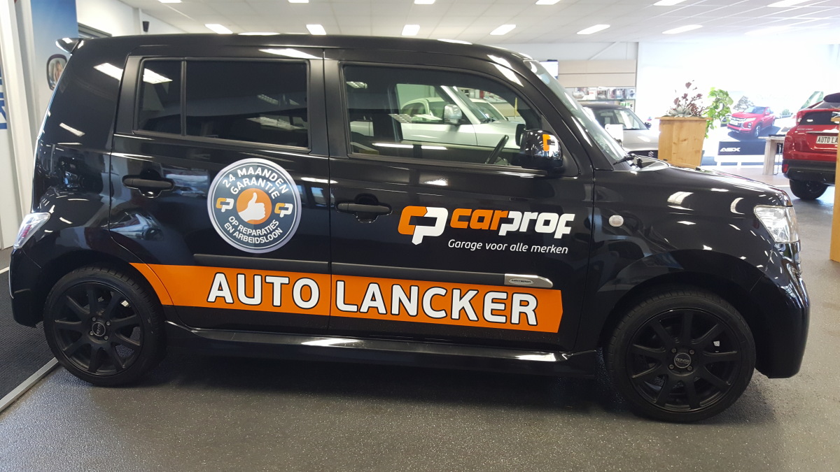 Autoreclame Auto Lancker Weesp