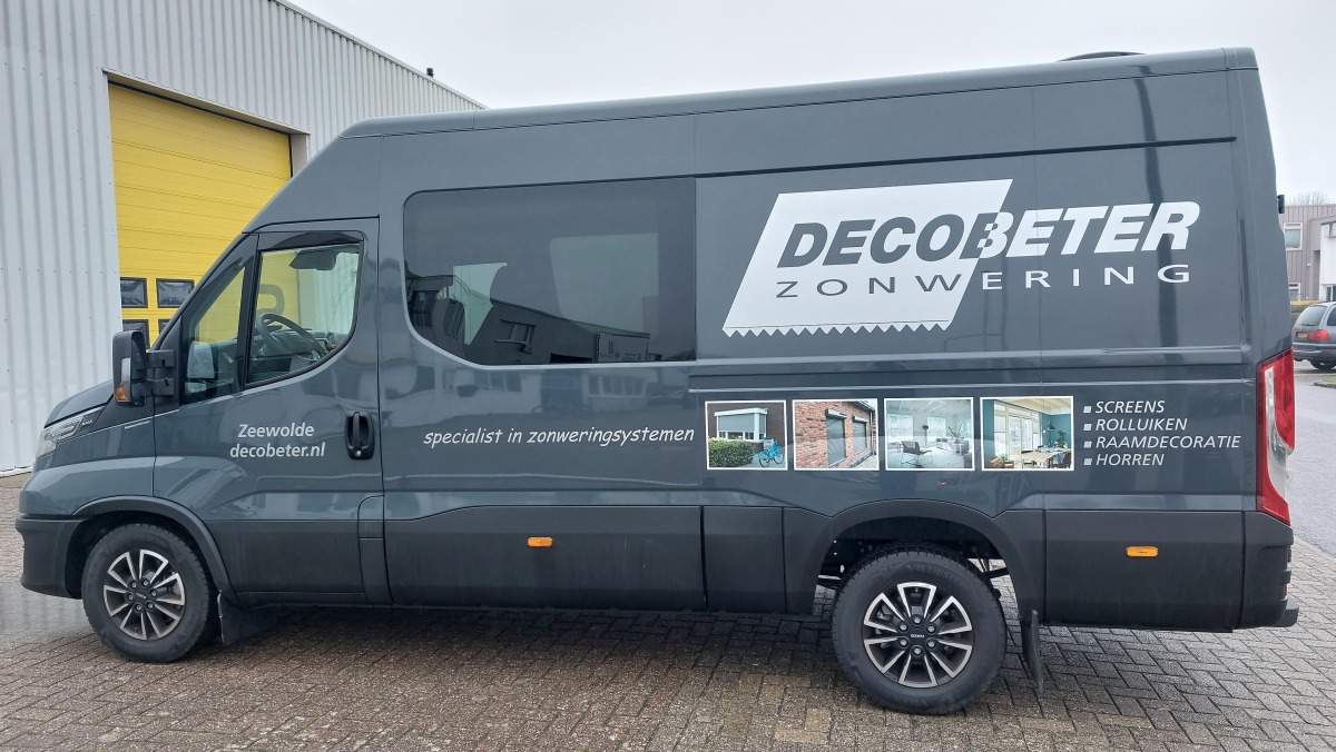 Autoreclame Decobeter Zonwering Zeewolde