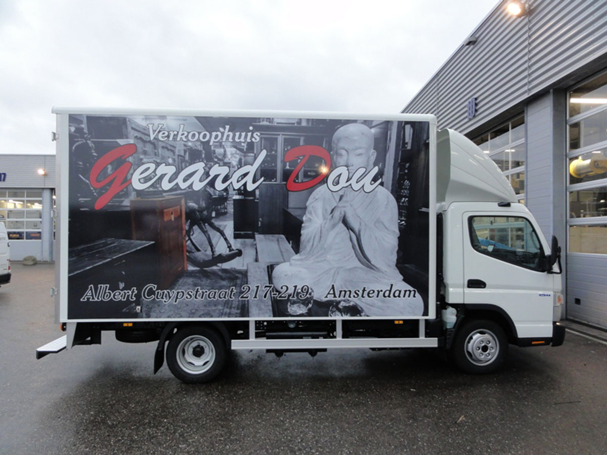 Autoreclame Gerard Dou Amsterdam