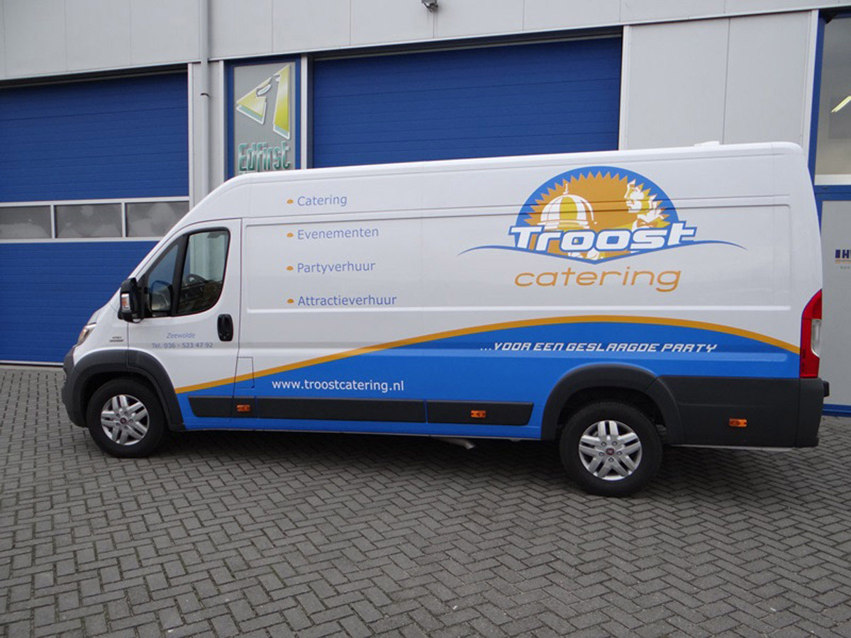 Autoreclame Troost Catering